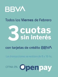 Openpay - 6 cuotas sin interés -17 de febrero