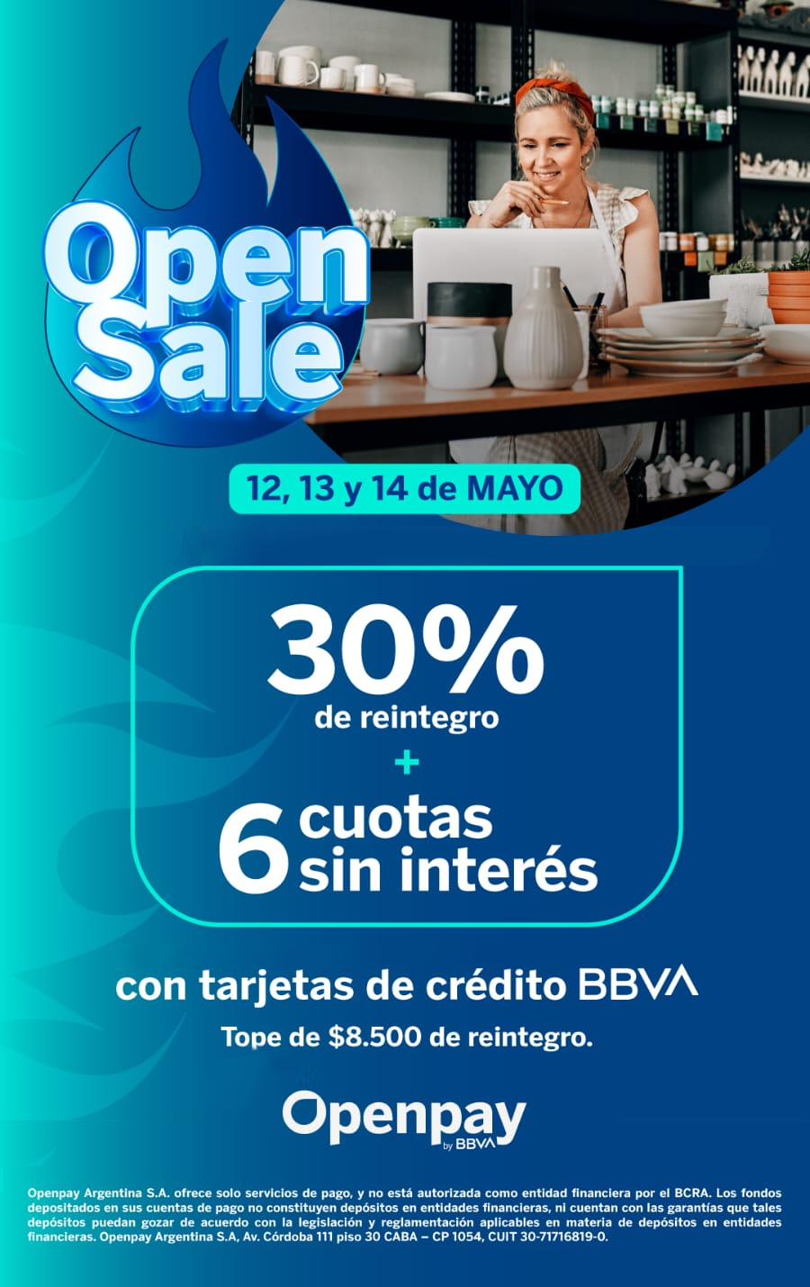 Openpay - 6 cuotas sin interés -17 de febrero